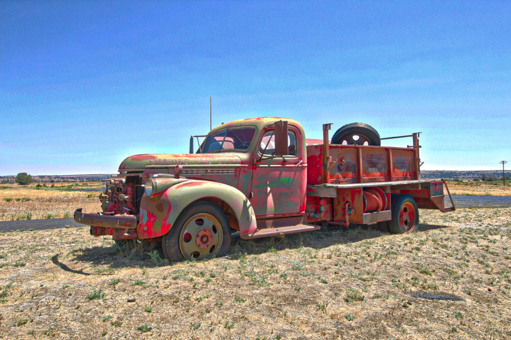 Shaniko, OR Fire Truck